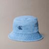 Chapeau bob en denim avec monogramme Chapeau bob en denim avec monogramme