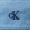 Chapeau bob en denim avec monogramme Chapeau bob en denim avec monogramme