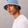 Chapeau bob en denim avec monogramme Chapeau bob en denim avec monogramme