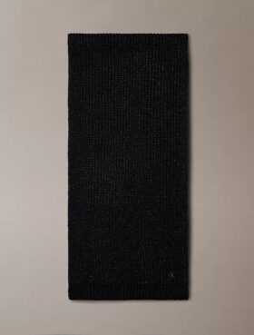 Écharpe en tricot métallisé Écharpe en tricot métallisé