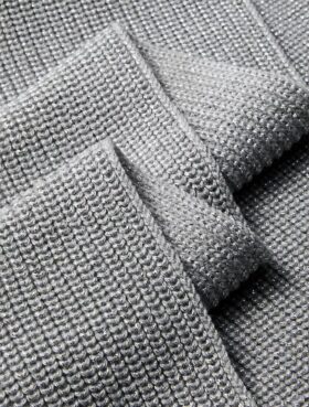 Écharpe en tricot métallisé