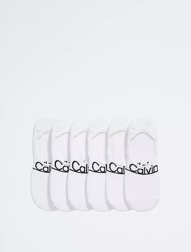 Chaussettes fines en tricot plat, lot de 6 Chaussettes fines en tricot plat, lot de 6