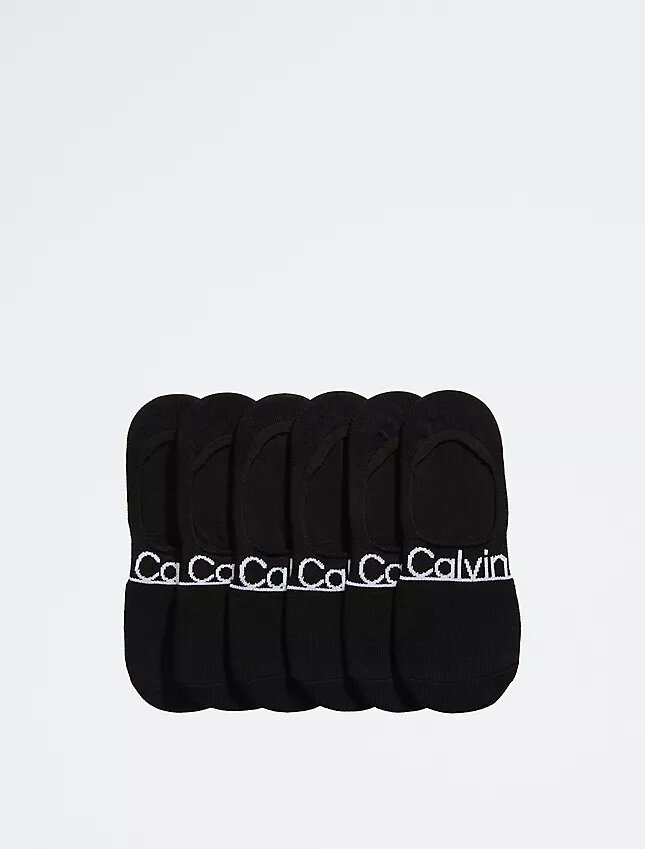 Chaussettes fines en tricot plat, lot de 6 Chaussettes fines en tricot plat, lot de 6