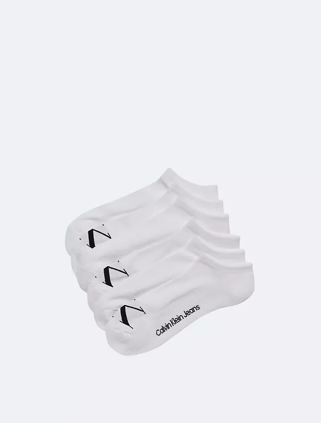 Chaussettes invisibles rembourrées avec logo, lot de 6 Chaussettes invisibles rembourrées avec logo, lot de 6