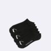 Chaussettes invisibles rembourrées avec logo, lot de 6 Chaussettes invisibles rembourrées avec logo, lot de 6
