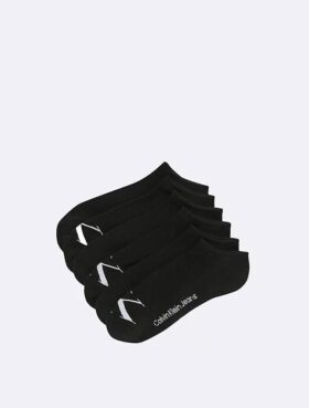 Chaussettes invisibles rembourrées avec logo, lot de 6
