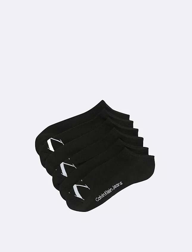Chaussettes invisibles rembourrées avec logo, lot de 6 Chaussettes invisibles rembourrées avec logo, lot de 6