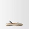 Chaussures plates en satin de soie Lana Chaussures plates en satin de soie Lana