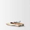 Chaussures plates en satin de soie Lana Chaussures plates en satin de soie Lana