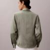 Chemise ajustée en satin martelé Chemise ajustée en satin martelé