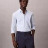 Chemise ajustée stretch à boutons