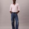 Chemise ajustée stretch à boutons