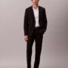 Chemise ajustée stretch à boutons