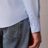 Chemise ajustée stretch à boutons