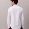 Chemise ajustée stretch à boutons