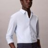 Chemise ajustée stretch à boutons