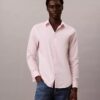 Chemise ajustée stretch à boutons