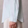 Chemise ample boutonnée en mélange de lin Chemise ample boutonnée en mélange de lin