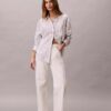 Chemise ample boutonnée en mélange de lin Chemise ample boutonnée en mélange de lin