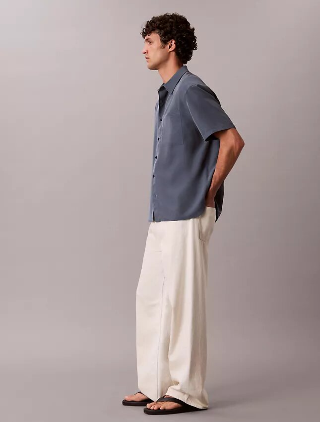 Chemise ample en mélange de Modal Chemise ample en mélange de Modal