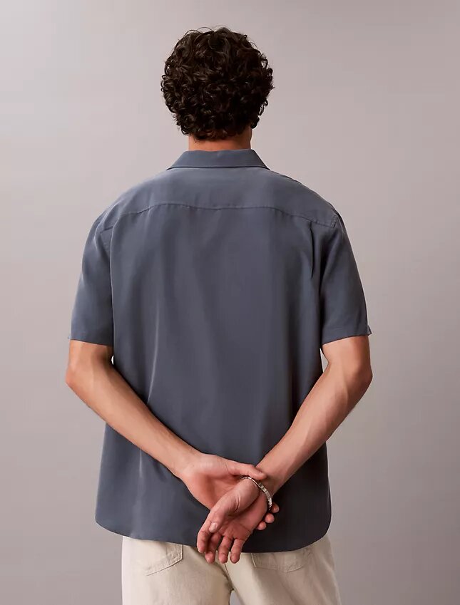 Chemise ample en mélange de Modal Chemise ample en mélange de Modal