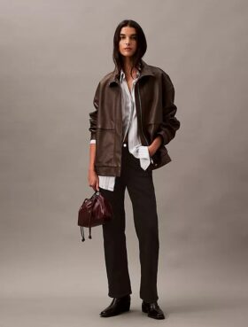 Chemise ample en viscose boutonnée