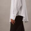 Chemise ample en viscose boutonnée Chemise ample en viscose boutonnée