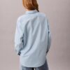 Chemise ample à rayures en coton, boutonnée Chemise ample à rayures en coton, boutonnée