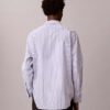 Chemise ample à rayures en coton, boutonnée Chemise ample à rayures en coton, boutonnée