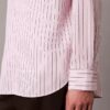 Chemise ample à rayures en coton, boutonnée Chemise ample à rayures en coton, boutonnée