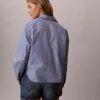 Chemise boutonnée ample en popeline de coton Chemise boutonnée ample en popeline de coton