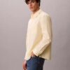 Chemise boutonnée ample en popeline lavée Chemise boutonnée ample en popeline lavée