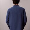 Chemise boutonnée ample en popeline lavée Chemise boutonnée ample en popeline lavée