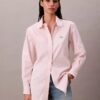 Chemise boutonnée ample à rayures Chemise boutonnée ample à rayures
