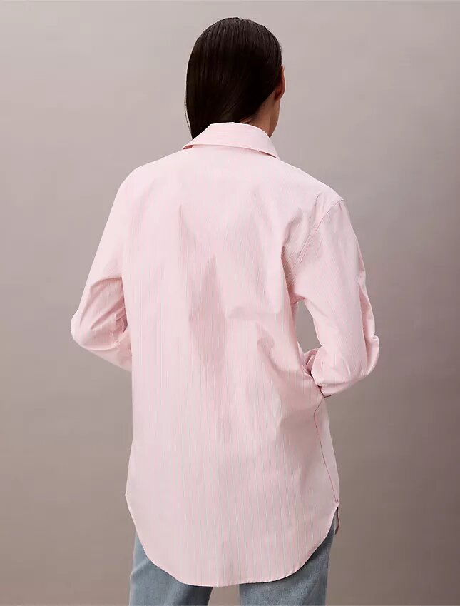 Chemise boutonnée ample à rayures Chemise boutonnée ample à rayures