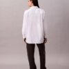 Chemise boutonnée décontractée en popeline Chemise boutonnée décontractée en popeline