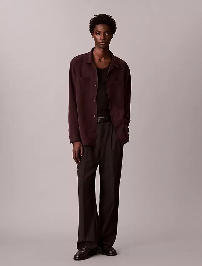 Chemise boutonnée décontractée et douce Chemise boutonnée décontractée et douce