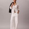Chemise boutonnée en broderie anglaise Chemise boutonnée en broderie anglaise