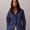 Chemise boutonnée en broderie anglaise Chemise boutonnée en broderie anglaise