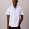 Chemise boutonnée en coton Stretch à fines rayures Chemise boutonnée en coton Stretch à fines rayures