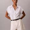 Chemise boutonnée en lyocell Chemise boutonnée en lyocell