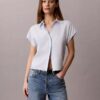 Chemise boutonnée en lyocell Chemise boutonnée en lyocell