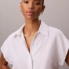Chemise boutonnée en lyocell Chemise boutonnée en lyocell