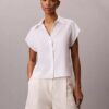 Chemise boutonnée en lyocell Chemise boutonnée en lyocell