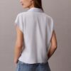 Chemise boutonnée en lyocell Chemise boutonnée en lyocell