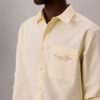 Chemise boutonnée en oxford délavé avec logo Chemise boutonnée en oxford délavé avec logo