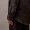 Chemise boutonnée à imprimé Denim Chemise boutonnée à imprimé Denim