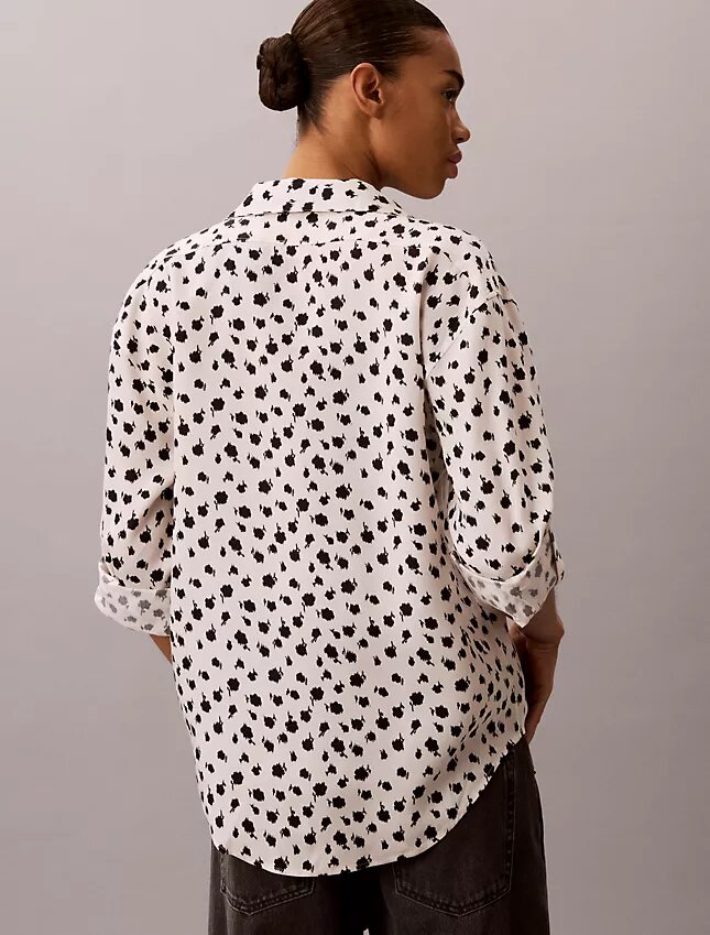 Chemise boutonnée à pattes de boutonnage en lyocell Chemise boutonnée à pattes de boutonnage en lyocell