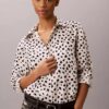 Chemise boutonnée à pattes de boutonnage en lyocell Chemise boutonnée à pattes de boutonnage en lyocell