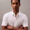 Chemise boutonnée slim en Cotton Stretch Chemise boutonnée slim en Cotton Stretch